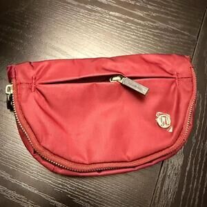 Lululemon Micro Belt Bag 2L Maroon Burgundy Festival Crossbody NWT